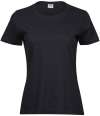 T8050 8050 Tee Jays Ladies Sof T-Shirt Black colour image